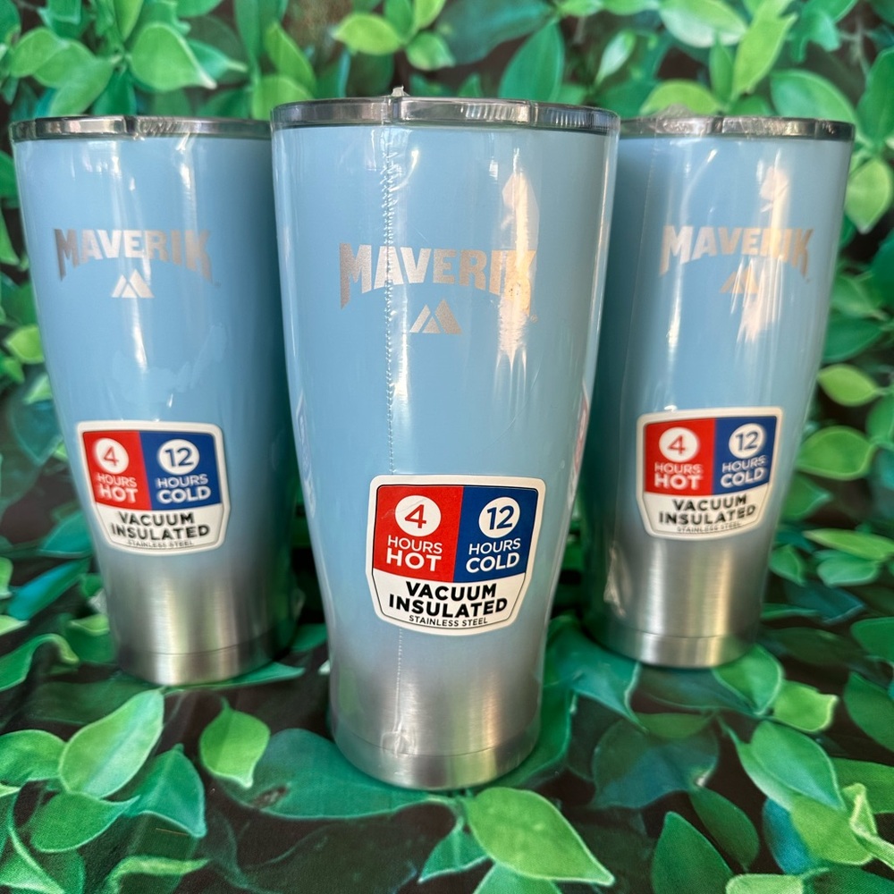 Maverik Kendal Blue Ombré 20 Oz Stainless Steel Coffee Tumbler In Original